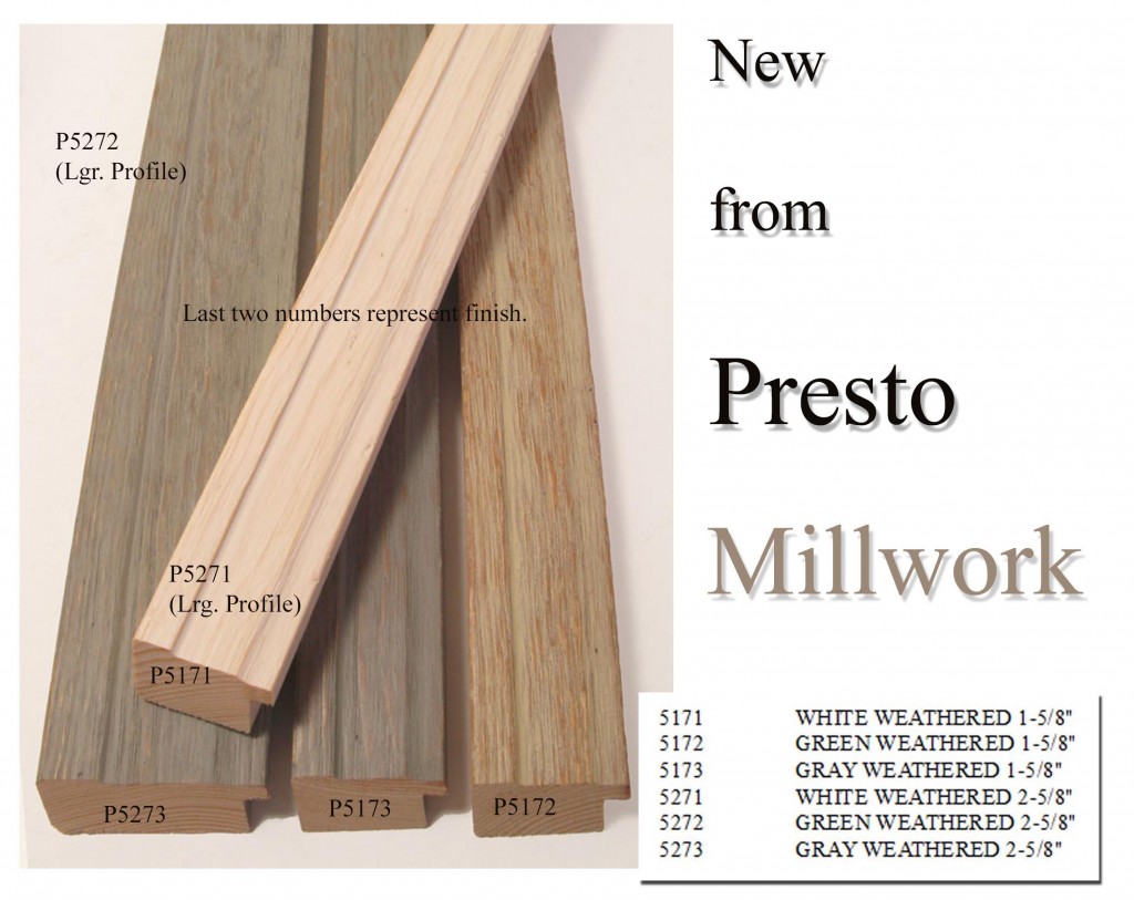 Millwork New Products